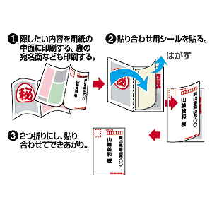 JP-HKSEC13 / インクジェット用シークレットはがき