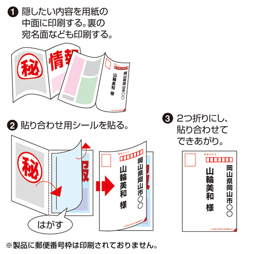 JP-HKSEC14 / マルチタイプシークレットはがき