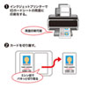JP-ID03N-200 / インクジェット用IDカード（穴なし・200シート入り）
