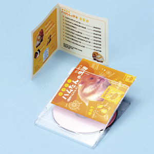 JP-INDGK2 / インクジェットCD・DVDケースカード(見開き・フォト光沢)