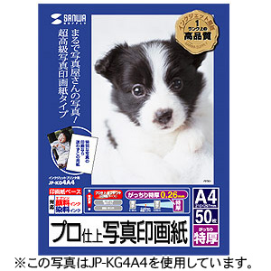JP-KG4L-120 / インクジェット写真印画紙(L判)