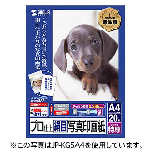 JP-KG52L / インクジェット写真印画紙(絹目)・2L判
