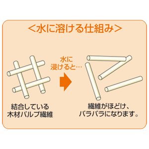 JP-MTSECA4 / 水に溶ける用紙