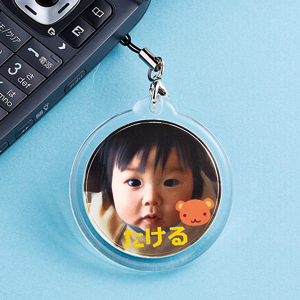 JP-ST12 / 手作りストラップキット(丸・特大)