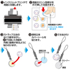 JP-STC21 / インクジェット手作りクリーナーストラップ（丸）