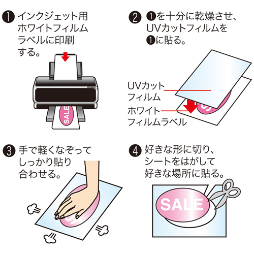 JP-STK01 / キレイにはがせる手作りステッカーキット