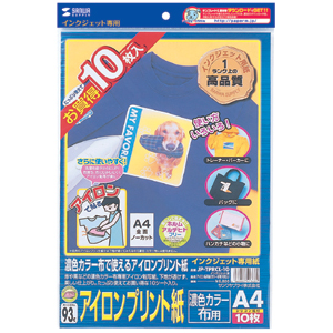 JP-TPRCL-10 / インクジェットカラーTシャツ転写紙