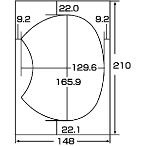 JP-UTIWAG2P / 手作りうちわキット（中）10冊パック