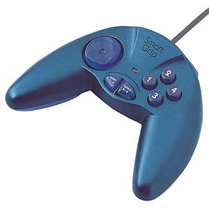 JY-P33UMB / USBゲームパッド(メタリックブルー&クリアブルー)