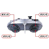 JY-P43USV USBゲームパッド(シルバー) JY-P43USV / USBゲームパッド(シルバー)