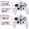 JY-P43USV USBゲームパッド(シルバー) JY-P43USV / USBゲームパッド(シルバー)