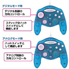 JY-P44UC USBゲームパッド(シアン) JY-P44UC / USBゲームパッド(シアン)