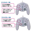 JY-P44US USBゲームパッド(シルバー) JY-P44US / USBゲームパッド(シルバー)