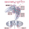 JY-P45US USBゲームパッド(シルバー) JY-P45US / USBゲームパッド(シルバー)