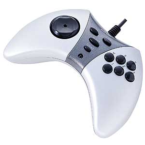 JY-P47US / USBゲームパッド(シルバー)