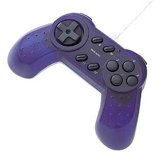 JY-P48UCBL / USBゲームパッド(クリアブルー)