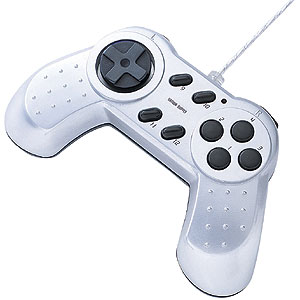 JY-P48US / USBゲームパッド(シルバー)