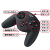 JY-P53UBK USBゲームパッド(ブラック) JY-P53UBK / USBゲームパッド(ブラック)