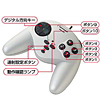 JY-P53US USBゲームパッド(シルバー) JY-P53US / USBゲームパッド(シルバー)