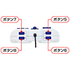 JY-P54UW USBゲームパッド(ホワイト) JY-P54UW / USBゲームパッド(ホワイト)