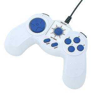 JY-P54UW / USBゲームパッド(ホワイト)