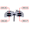 JY-P57US USBゲームパッド(シルバー) JY-P57US / USBゲームパッド(シルバー)