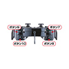 JY-P62UBK USBゲームパッド(ブラック) JY-P62UBK / USBゲームパッド(ブラック)