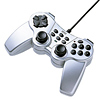 JY-P62US USBゲームパッド(シルバー) JY-P62US / USBゲームパッド(シルバー)