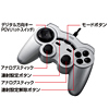 JY-P66US USBゲームパッド(シルバー) JY-P66US / USBゲームパッド(シルバー)
