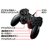 JY-P70UBK USBゲームパッド(ブラック) JY-P70UBK / USBゲームパッド(ブラック)