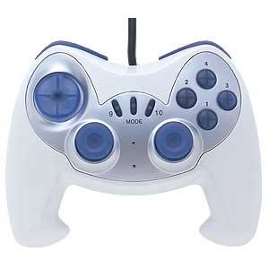 JY-PFFUW / USBゲームパッド(ホワイト)