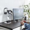 JY-STN1W ゲームコントローラースタンド(ヘッドホンホルダー付・ホワイト) JY-STN1W / ゲームコントローラースタンド(ヘッドホンホルダー付・ホワイト)