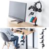 JY-STN2BK クランプ付きゲームコントローラースタンド(ヘッドフォンホルダー付・ブラック) JY-STN2BK / クランプ付きゲームコントローラースタンド(ヘッドフォンホルダー付・ブラック)