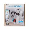 JY-STN2W / クランプ付きゲームコントローラースタンド（ヘッドフォンホルダー付・ホワイト）