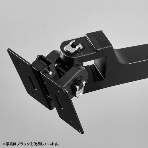 KA-T100S50-P2-WT / モニターアーム KA-T100S50-P型・ホワイト