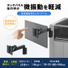 KA-T100S50-W2-BL / モニターアーム KA-T100S50-W型・ブラック