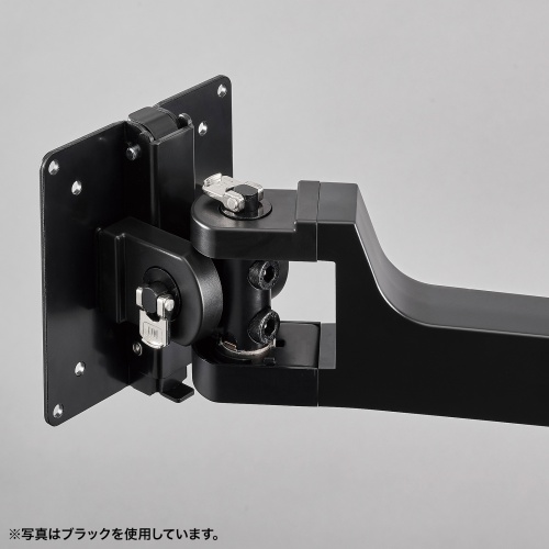 KA-T100S50-W2-WT / モニターアーム KA-T100S50-W型・ホワイト