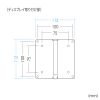 KA-T100S50 / モニターマウント KA-T100S50型・ブラック