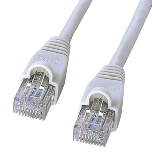 KB-10T5-60 / UTPエンハンスドカテゴリ5ハイグレード単線ケーブル(60m・ライトグレー)