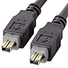KB-13DV-3BK / IEEE1394ケーブル（4pin-4pin・3m・ブラック）