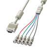 KB-5BNC2K アナログRGBケーブル(2m) KB-5BNC2K / アナログRGBケーブル(2m)