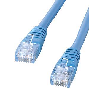 KB-5E-02LB / UTPエンハンスドカテゴリ5より線ケーブル（ライトブルー・2m）