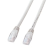 KB-5H-05 / ハの字ラッチCAT5eケーブル（5m・ライトグレー）
