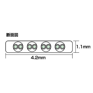 KB-BB45-3BK / ブロードバンドケーブル（ブラック・3m）
