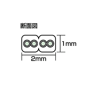 KB-BBSL-05BK / ブロードバンドケーブル（ブラック・0.5m）