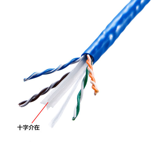 KB-C6L-CB100BLN / CAT6UTP単線ケーブルのみ（ブルー・100m）