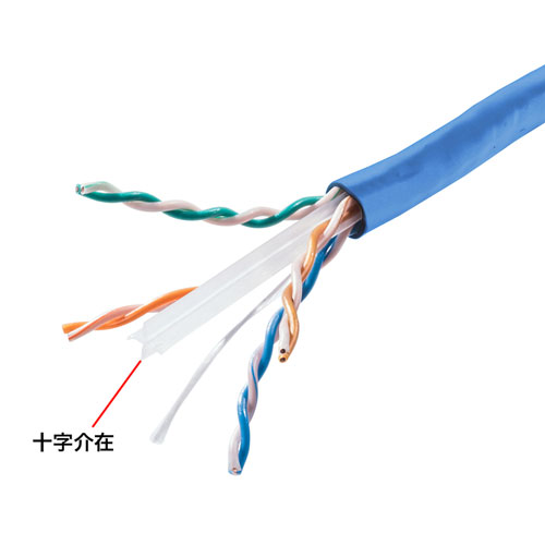 KB-C6T-CB500BL / CAT6UTP単線ケーブルのみ500m