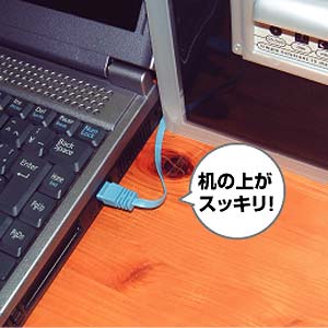 KB-CFL6-15 / 超フラットカテゴリ6ケーブル（ホワイト・15m）