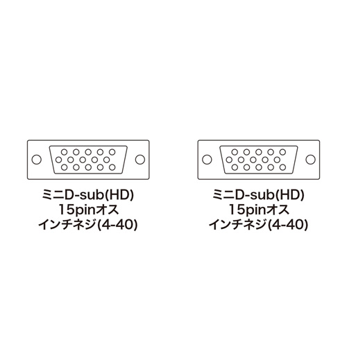 KB-CHD1530N / ディスプレイケーブル（複合同軸・アナログRGB・30m・コア付き）