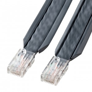 KB-CP5-05 / アンダーカーペットLANケーブル(5m・グレー)